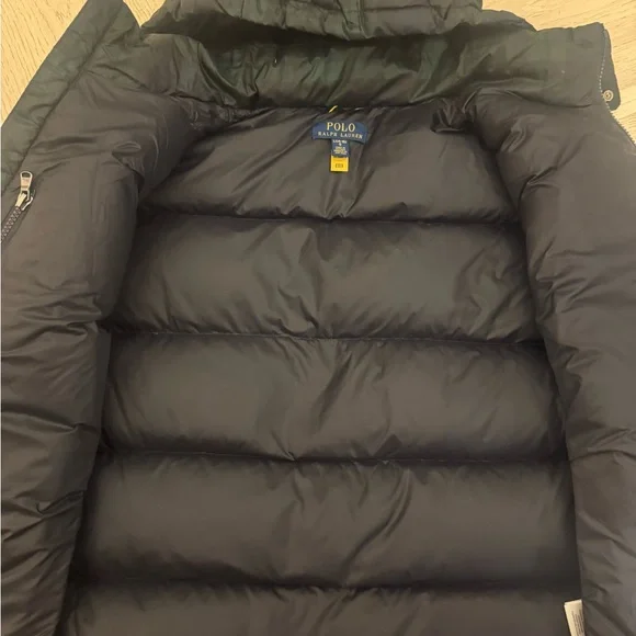 Polo by Ralph Lauren Green and Navy Jacket Age 14/16 - Picture 7 of 10